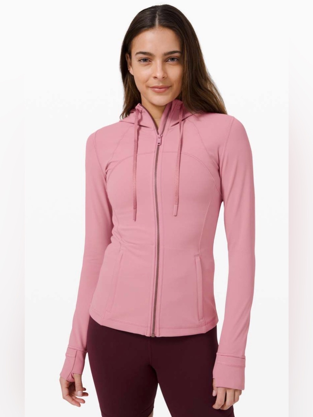 Lululemon Hooded Define Jacket *Nulu
Pink Taupe size 8